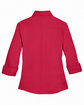 Devon & Jones Ladies' Perfect Fit Three-Quarter Sleeve Stretch Poplin Blouse red FlatBack