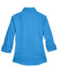 Devon & Jones Ladies' Perfect Fit Three-Quarter Sleeve Stretch Poplin Blouse french blue FlatBack