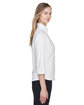 Devon & Jones Ladies' Perfect Fit Three-Quarter Sleeve Stretch Poplin Blouse white ModelSide