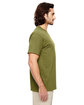 econscious Unisex 100% Organic Cotton Classic Short-Sleeve T-Shirt  OLIVE ModelSide