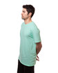 econscious Unisex 100% Organic Cotton Classic Short-Sleeve T-Shirt  SUNWASHED MINT ModelSide