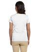 econscious Ladies' 100% Organic Cotton Classic Short-Sleeve T-Shirt WHITE ModelBack
