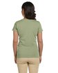 econscious Ladies' 100% Organic Cotton Classic Short-Sleeve T-Shirt WASABI ModelBack