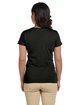 econscious Ladies' 100% Organic Cotton Classic Short-Sleeve T-Shirt BLACK ModelBack
