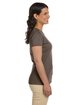 econscious Ladies' 100% Organic Cotton Classic Short-Sleeve T-Shirt METEORITE ModelSide