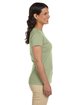 econscious Ladies' 100% Organic Cotton Classic Short-Sleeve T-Shirt WASABI ModelSide