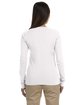 econscious Ladies' Classic Long-Sleeve T-Shirt white ModelBack