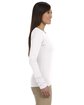 econscious Ladies' Classic Long-Sleeve T-Shirt white ModelSide
