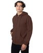econscious Unisex Heritage Full-Zip Hooded Sweatshirt earth ModelQrt