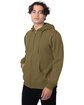 econscious Unisex Heritage Full-Zip Hooded Sweatshirt jungle ModelQrt