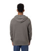 econscious Unisex Hemp Hero Full-Zip Hooded Sweatshirt stonework gray ModelBack
