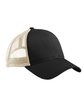 econscious Eco Trucker Organic/Recycled Hat BLACK/ WHITE OFFront