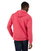 Boxercraft Men's Recrafted Recycled Hooded Fleece red ModelBack