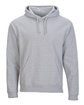 Boxercraft Men's Recrafted Recycled Hooded Fleece aluminum OFFront