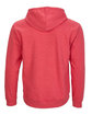 Boxercraft Men's Recrafted Recycled Hooded Fleece red OFBack