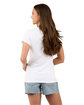 Boxercraft Ladies' Recrafted Recyled T-Shirt white ModelBack