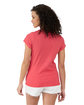 Boxercraft Ladies' Recrafted Recyled T-Shirt red ModelBack