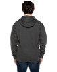 Beimar Drop Ship Unisex 10 oz. 80/20 Cotton/Poly Exclusive Hooded Sweatshirt CHARCOAL HEATHER ModelBack