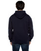 Beimar Drop Ship Unisex 10 oz. 80/20 Cotton/Poly Exclusive Hooded Sweatshirt DEEP NAVY ModelBack