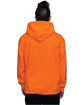 Beimar Drop Ship Unisex Exclusive Hooded Sweatshirt safety orange ModelBack