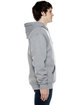 Beimar Drop Ship Unisex 10 oz. 80/20 Cotton/Poly Exclusive Hooded Sweatshirt HEATHER GREY ModelSide