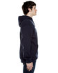 Beimar Drop Ship Unisex 10 oz. 80/20 Cotton/Poly Exclusive Hooded Sweatshirt DEEP NAVY ModelSide
