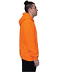 Beimar Drop Ship Unisex Exclusive Hooded Sweatshirt safety orange ModelSide