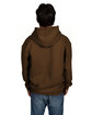 Beimar Drop Ship Unisex Ultimate Heavyweight Hooded Sweatshirt brown ModelBack