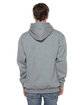 Beimar Drop Ship Unisex Ultimate Heavyweight Hooded Sweatshirt heather grey ModelBack