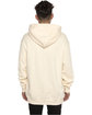 Beimar Drop Ship Exclusive Side Pocket Mid-Weight Hooded Pullover cream ModelBack