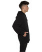 Beimar Drop Ship Exclusive Side Pocket Mid-Weight Hooded Pullover black ModelSide
