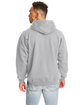 Hanes Adult 9.7 oz. Ultimate Cotton® 90/10 Pullover Hooded Sweatshirt ASH ModelBack