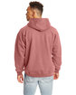 Hanes Adult 9.7 oz. Ultimate Cotton® 90/10 Pullover Hooded Sweatshirt MAUVE ModelBack