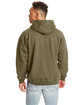 Hanes Adult 9.7 oz. Ultimate Cotton® 90/10 Pullover Hooded Sweatshirt OREGANO ModelBack