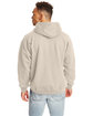 Hanes Adult 9.7 oz. Ultimate Cotton® 90/10 Pullover Hooded Sweatshirt SAND ModelBack