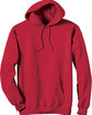 Hanes Adult 9.7 oz. Ultimate Cotton® 90/10 Pullover Hooded Sweatshirt DEEP RED FlatFront