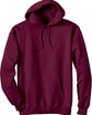 Hanes Adult 9.7 oz. Ultimate Cotton® 90/10 Pullover Hooded Sweatshirt MAROON FlatFront