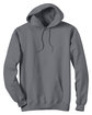 Hanes Adult 9.7 oz. Ultimate Cotton® 90/10 Pullover Hooded Sweatshirt SMOKE GRAY FlatFront