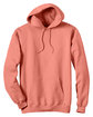 Hanes Adult 9.7 oz. Ultimate Cotton® 90/10 Pullover Hooded Sweatshirt PUMPKIN FlatFront