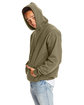 Hanes Adult 9.7 oz. Ultimate Cotton® 90/10 Pullover Hooded Sweatshirt OREGANO ModelSide