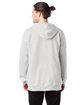 Hanes Adult Ultimate Cotton Full-Zip Hooded Sweatshirt white ModelBack