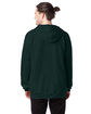 Hanes Adult Ultimate Cotton Full-Zip Hooded Sweatshirt deep forest ModelBack