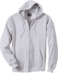 Hanes Adult Ultimate Cotton Full-Zip Hooded Sweatshirt ash FlatFront