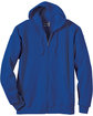 Hanes Adult Ultimate Cotton Full-Zip Hooded Sweatshirt deep royal FlatFront