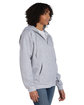 Hanes Adult Ultimate Cotton Full-Zip Hooded Sweatshirt light steel ModelQrt