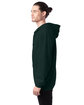 Hanes Adult Ultimate Cotton Full-Zip Hooded Sweatshirt deep forest ModelSide