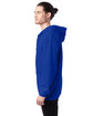 Hanes Adult Ultimate Cotton Full-Zip Hooded Sweatshirt deep royal ModelSide