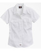 Dickies Short-Sleeve Work Shirt white FlatFront