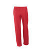 Gildan Adult DryBlend® Adult 50/50 Open-Bottom Sweatpant RED FlatBack
