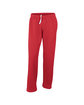 Gildan Adult DryBlend® Adult 50/50 Open-Bottom Sweatpant RED OFFront